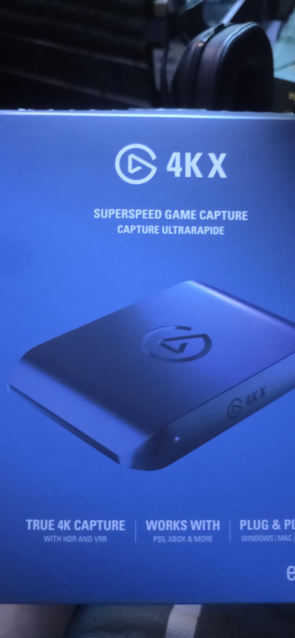 Elgato 4K S Capture Card for PS5, Xbox Series X/S, Switch 2, 4K60 capture, 1440p120 or 1080p240 passthrough, HDR10 support, Near-zero latency, USB-C, Analog audio input customer photo 1