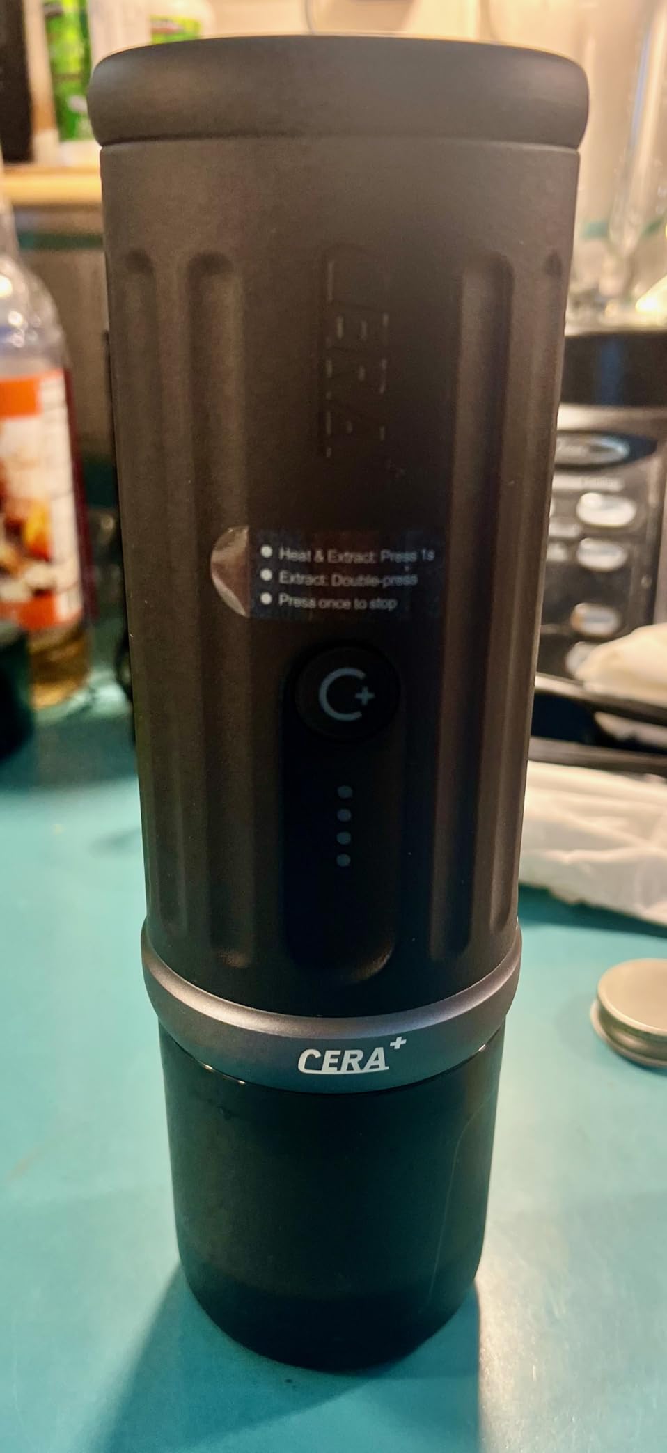 CERA+ PCM03S Portable Espresso Machine, 13500mAh Self-Heating Coffee Maker customer photo 2