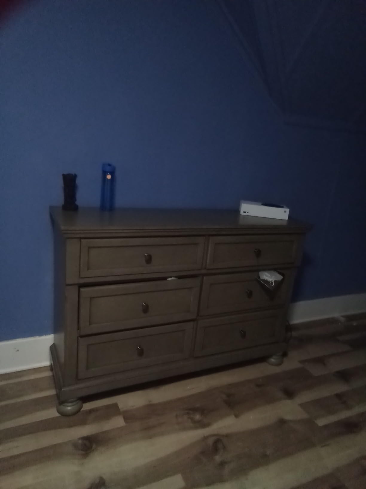Signature Design by Ashley 6-Drawer Black Dresser with Mirror for Bedroom customer photo 2