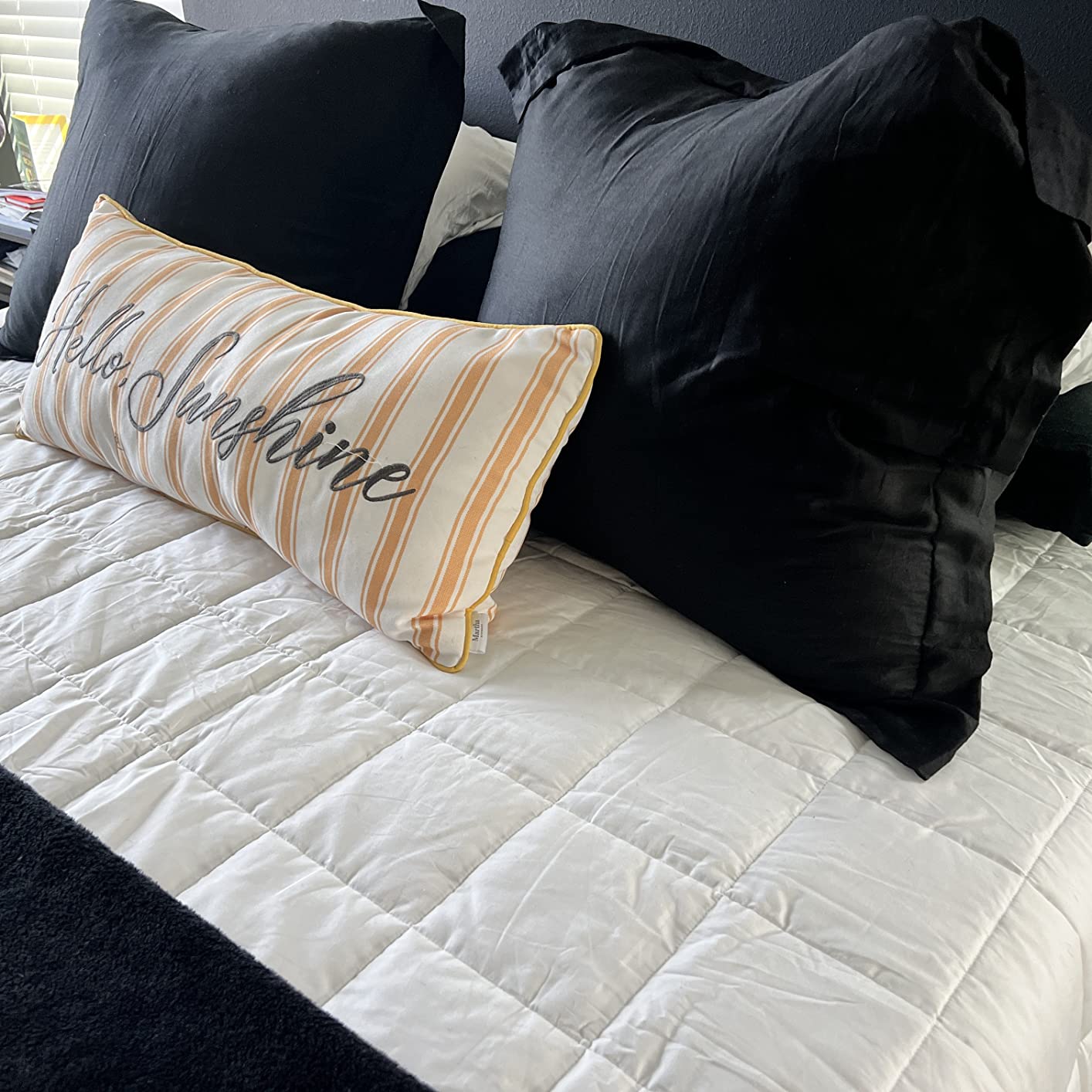 HomeSmart Weighted Cooling Blanket King Size 20 lbs, Soft Cooling Fabric customer photo 2