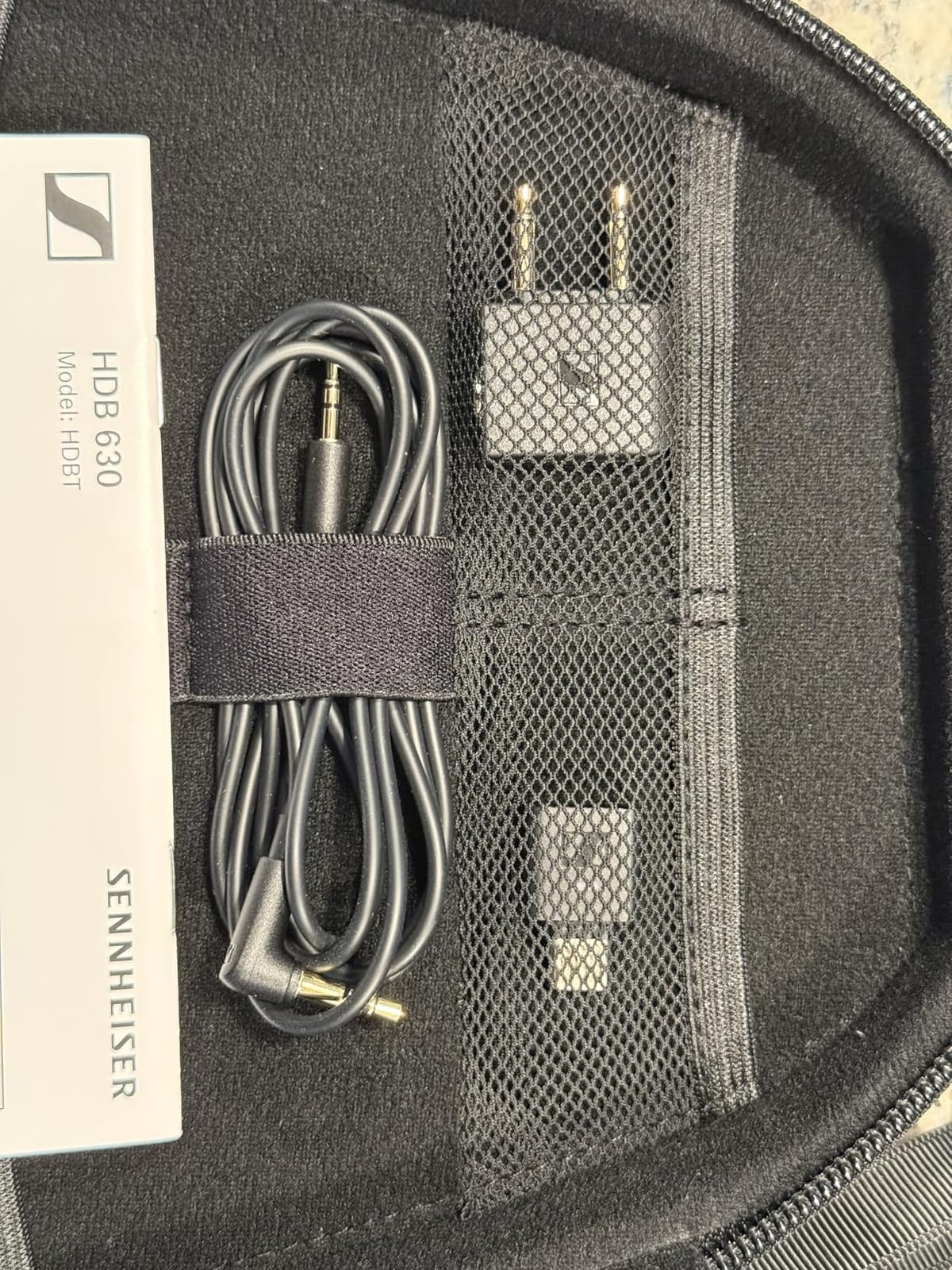 Sennheiser HDB 630 Wireless Audiophile Headphones with Incl. Hi-Res Dongle | Included BTD 700 for high resolution audio, parametric EQ in-app and crossfeed function. customer photo 2