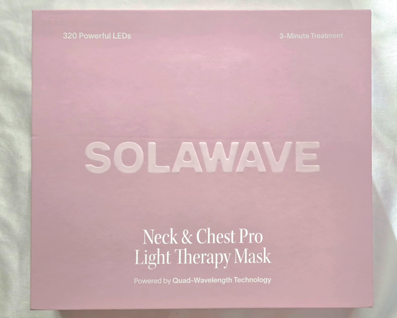 Solawave Neck & Chest Red Light Therapy Mask | LED Beauty Device with 4 Wavelengths | Visibly Firms, Smooths, & Evens Skin Tone | Fast 3-Minute Session customer photo 2