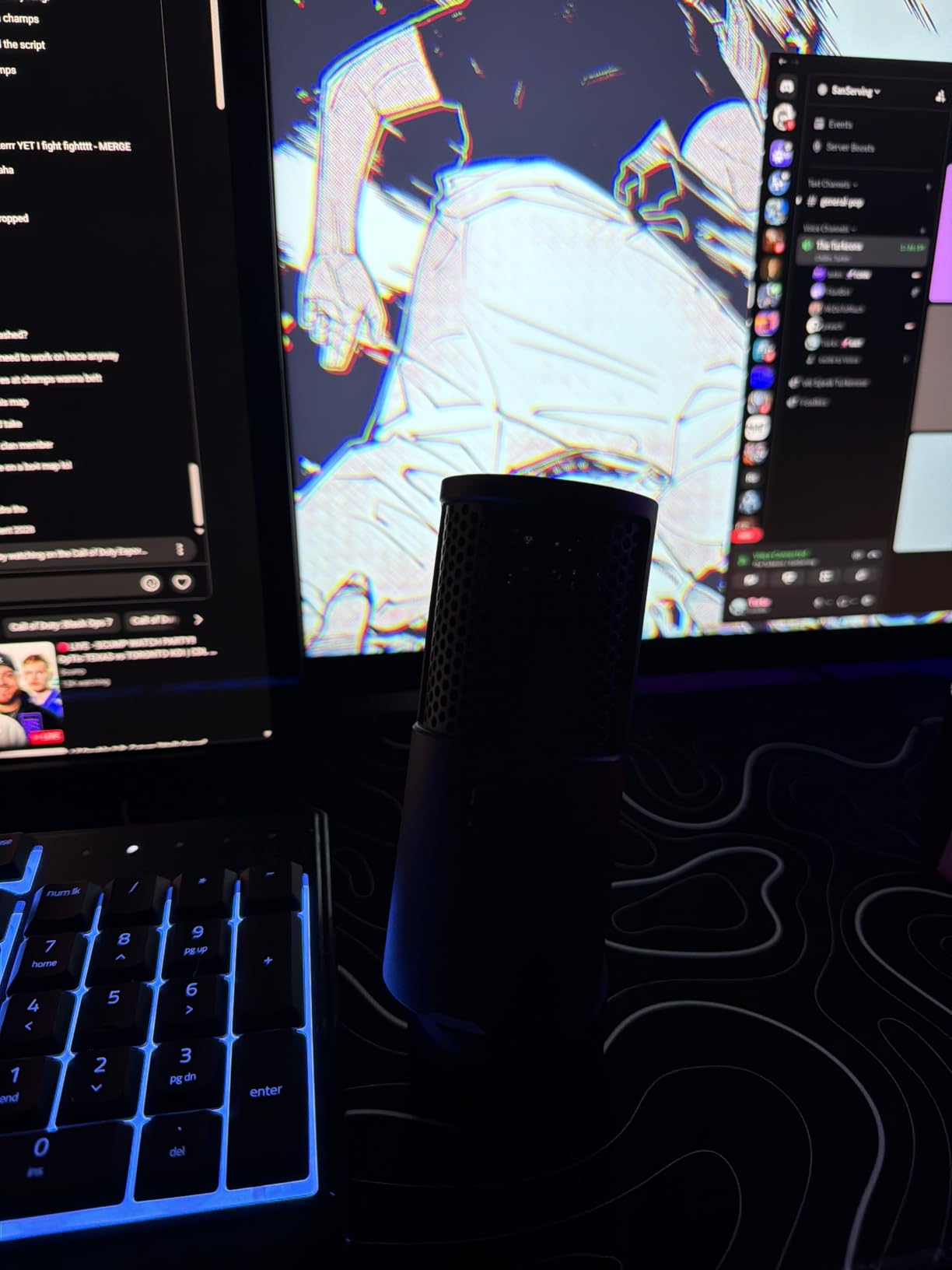 HyperX SoloCast 2 Gaming USB Condenser Mic for PC, USB-C to USB-A, Built-in Pop Filter, 24-bit / 96kHz customer photo 1