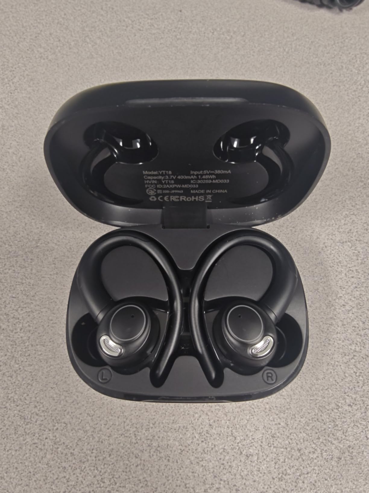 Wireless Earbuds, Bluetooth 5.4 Headphones Sport Over Ear Buds With ENC Mic customer photo 2