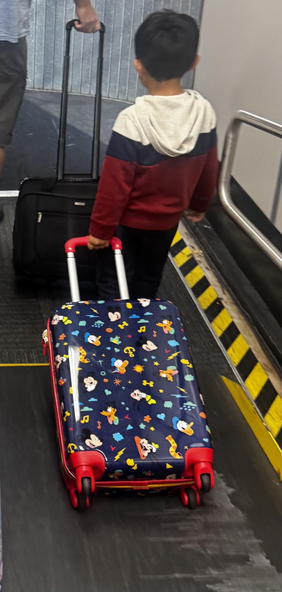 American Tourister Star Wars R2-D2 Carry-On Luggage - Airline Approved, Durable Hardshell with Favorite Rebel Droid - Roll Confidentially with Spinner Wheels & Colorful Adjustable Handle customer photo 1