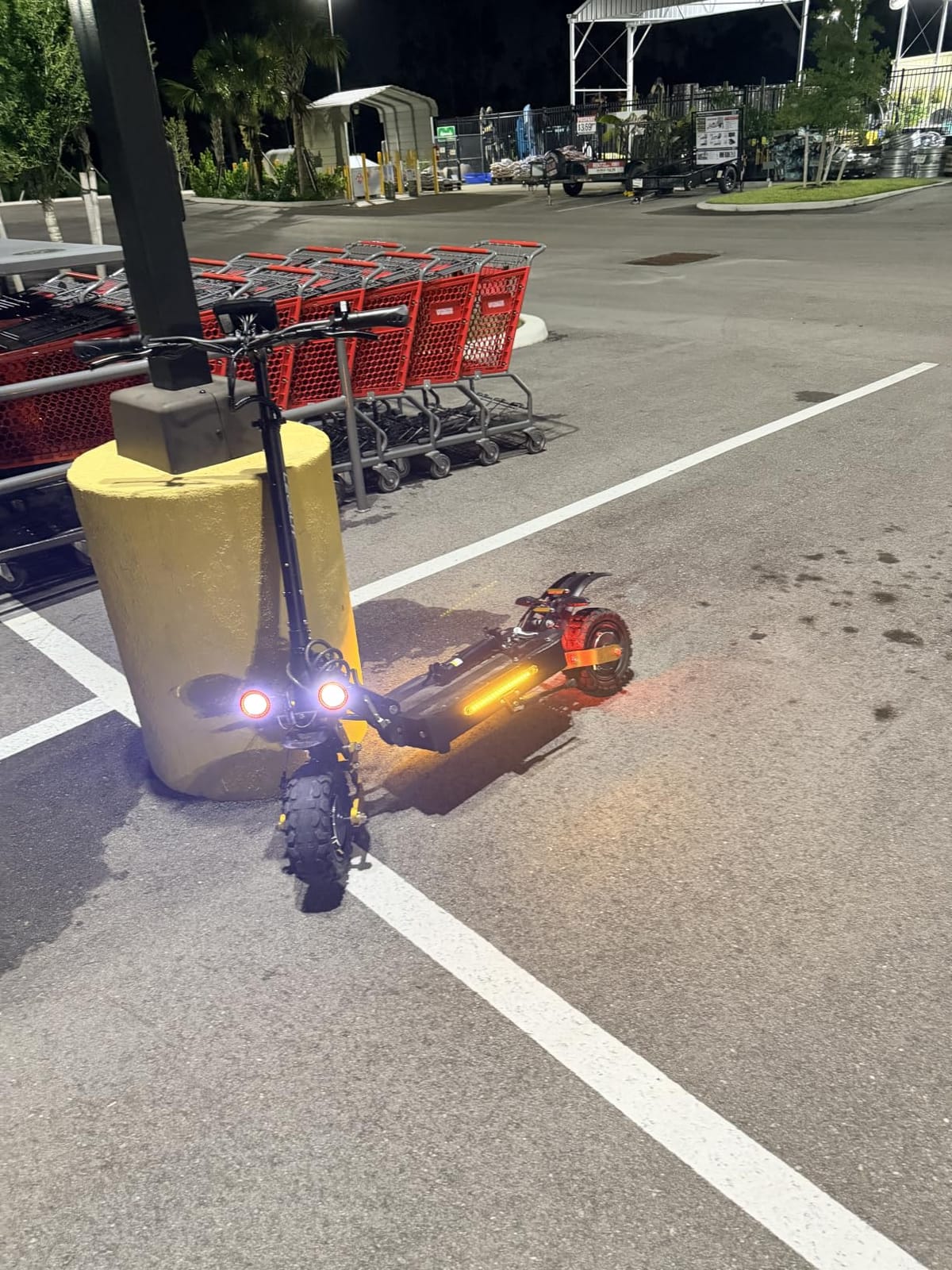 T85 Electric Scooter for Adults, 55 MPH, 60-Mile Range, Dual Motor | 60V 28.6Ah Battery, 6000W Peak Dual Motors, 11-Inch Off-Road Tires, Hydraulic Brakes, Removable Seat, 440-Lb Capacity customer photo 1