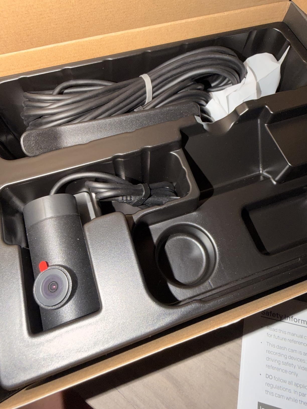 70mai 4K Dash Cam Front and Rear Inside, 3 Channel Car Dash Camera for Cars, Dashcam with GPS, Wi-Fi 6, Voice Control, Parking Monitor, Night Vision, Loop Recording, 64GB SD Card Included (T800E) customer photo 2