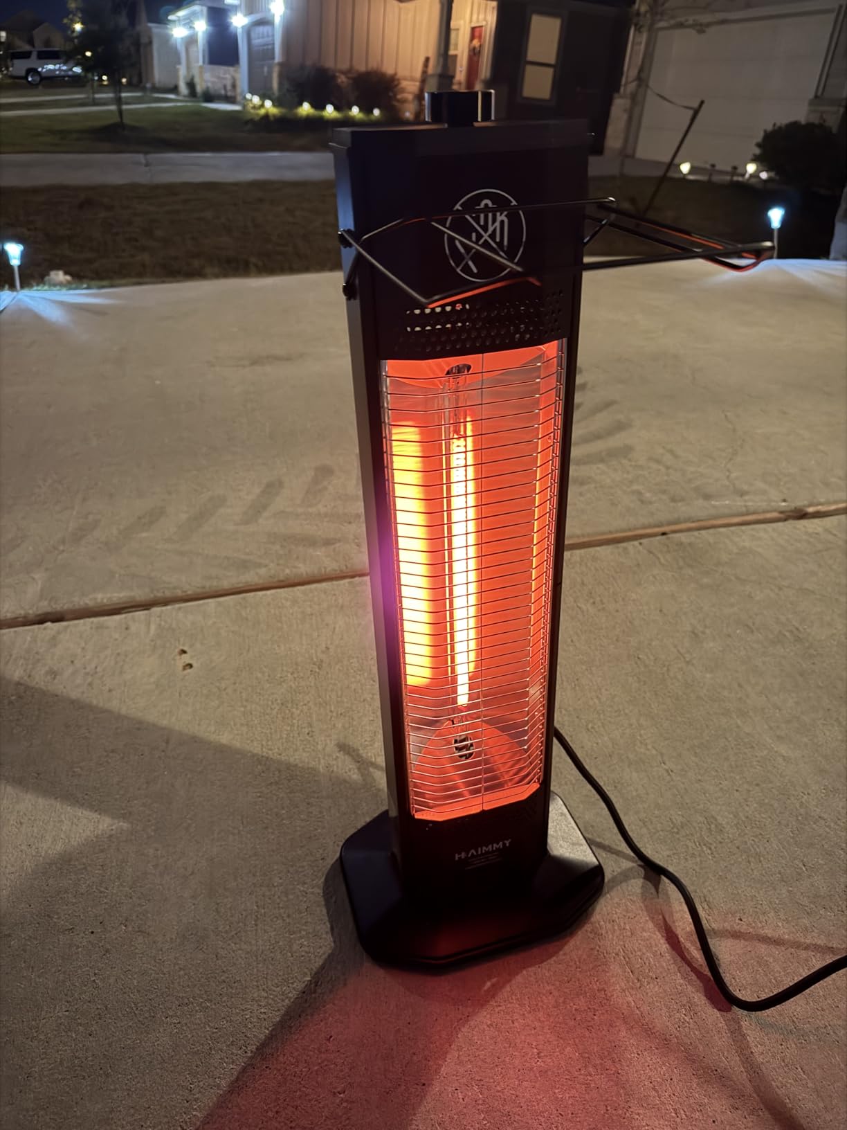 Wall-Mounted Electric Patio Heater, 34