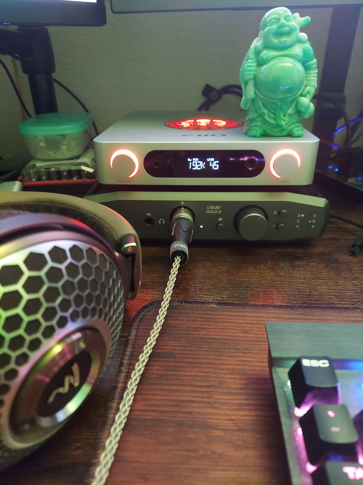 FiiO K13 R2R Desktop DAC & Headphone Amp, High-Fidelity 24Bit R2R DAC, Powerful 2400mW Output, LDAC Bluetooth Streaming, Dual Power Supply, 10-Band PEQ, Balanced XLR & RCA Audio Output (Black) customer photo 2