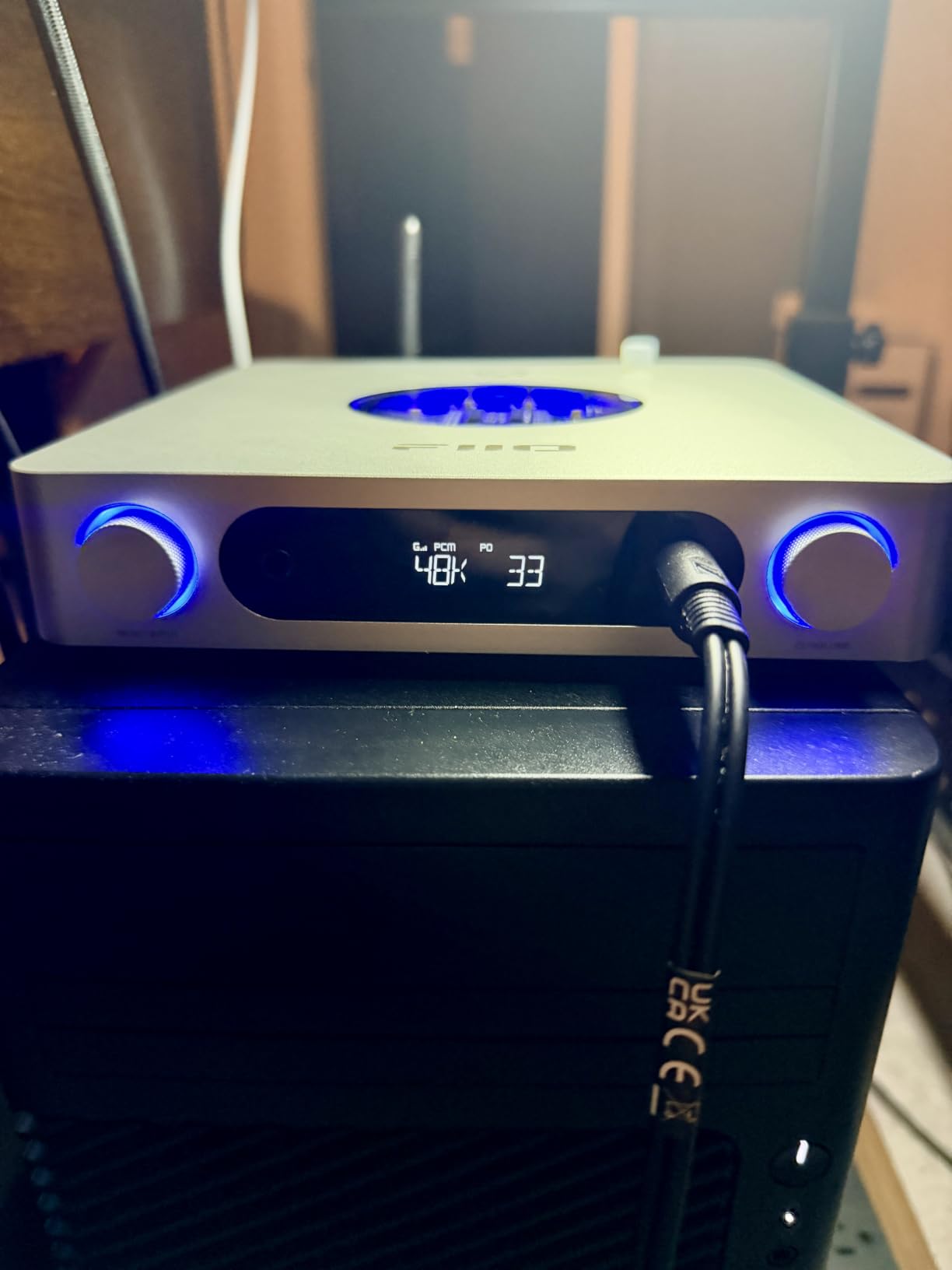 FiiO K13 R2R Desktop DAC & Headphone Amp, High-Fidelity 24Bit R2R DAC, 2400mW Output, LDAC Bluetooth, Dual Power Supply, 10-Band PEQ (Silver) customer photo 2