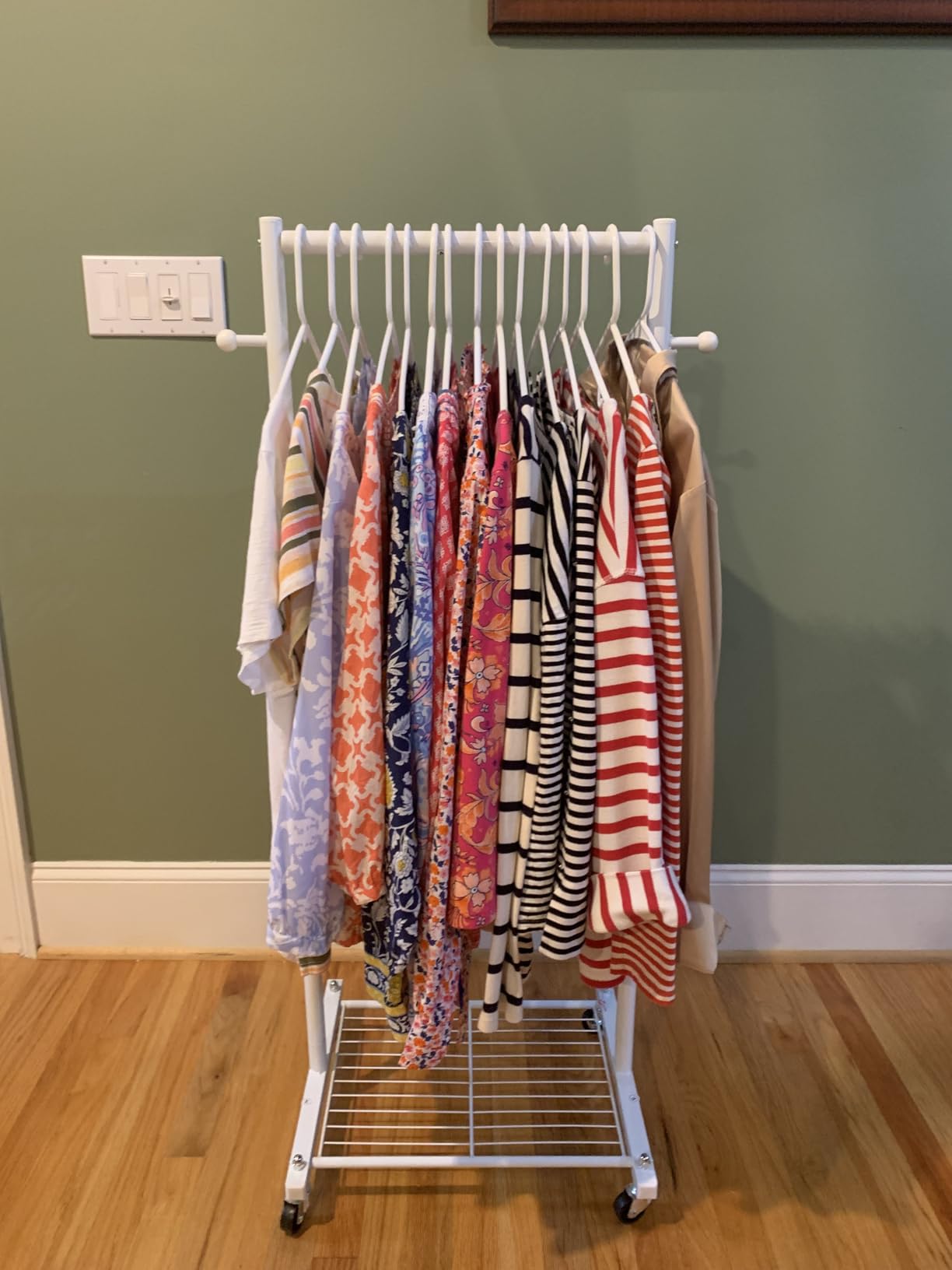 MISSLO Small Clothing Racks for Hanging Clothes 45