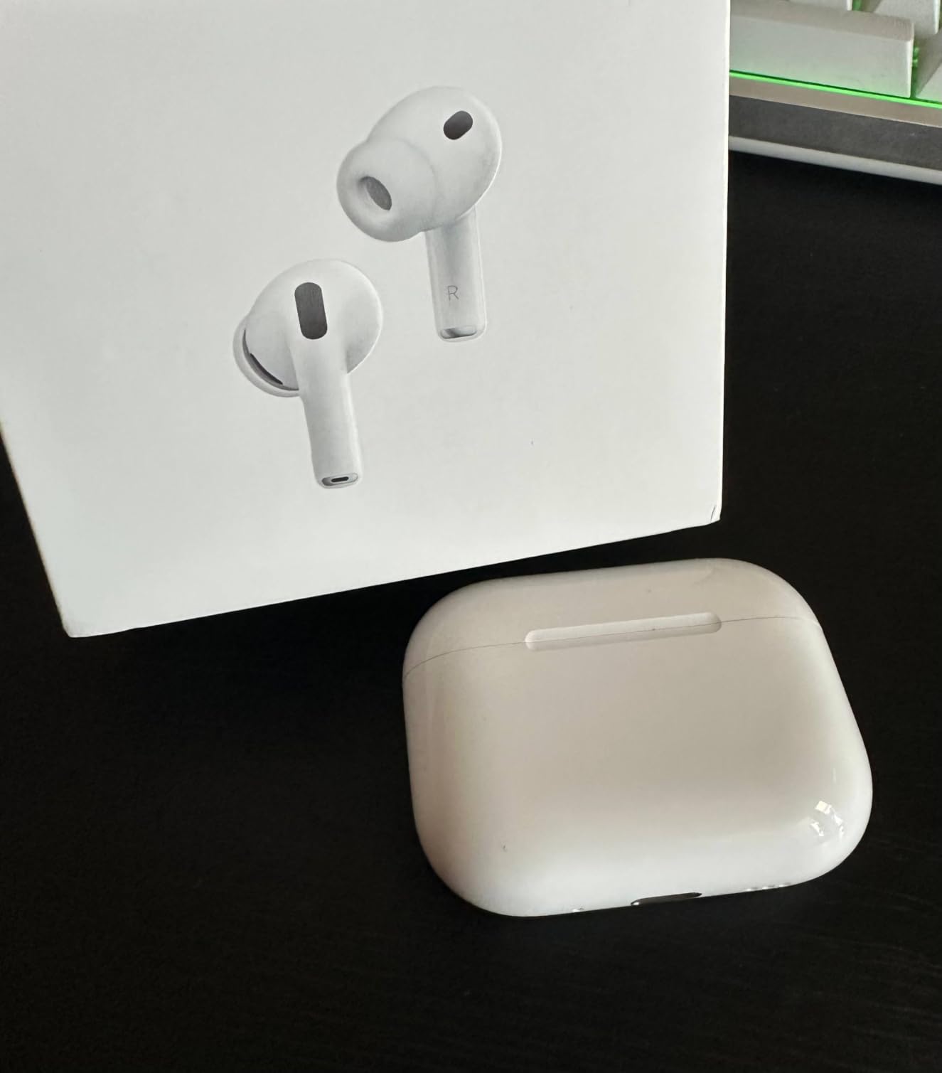 Apple AirPods Pro 3 Wireless Earbuds with Active Noise Cancellation, Live Translation, Heart Rate Sensing, Hearing Aid Feature, Bluetooth Headphones, Spatial Audio, High-Fidelity Sound, USB-C Charging customer photo 2