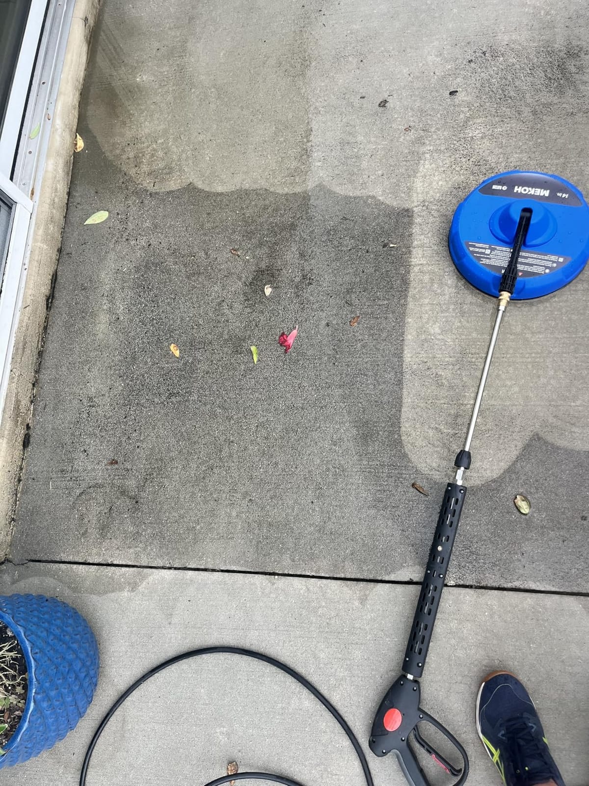 MEKOH 16.5'' 4-Wheel Lightweight Pressure Washer Surface Cleaner, 3600PSI customer photo 2