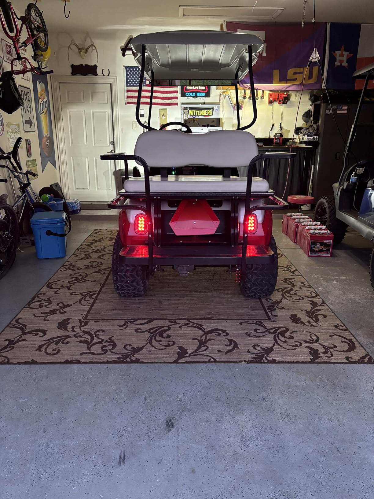 Golf Cart LED Light Kit for Club Car DS 1993-Up Gas and Electric Models, Club Car DS 12V Headlight Tail Light Kit, Factory Style Lighting Kit Assembly, Street Legal customer photo 1