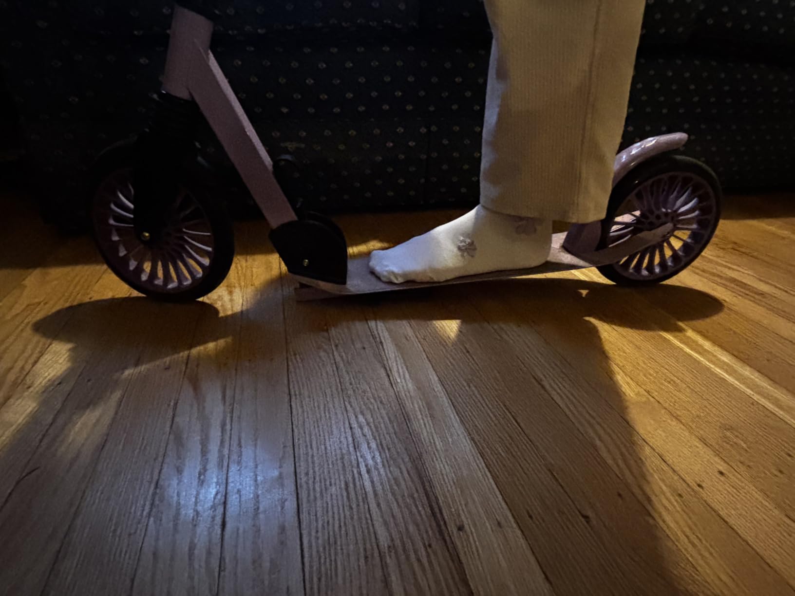 Nattork Kick Scooter for Age 6+ Kids Teens Adults, Max Load 240 LBS, Adjustable Height Foldable with 8