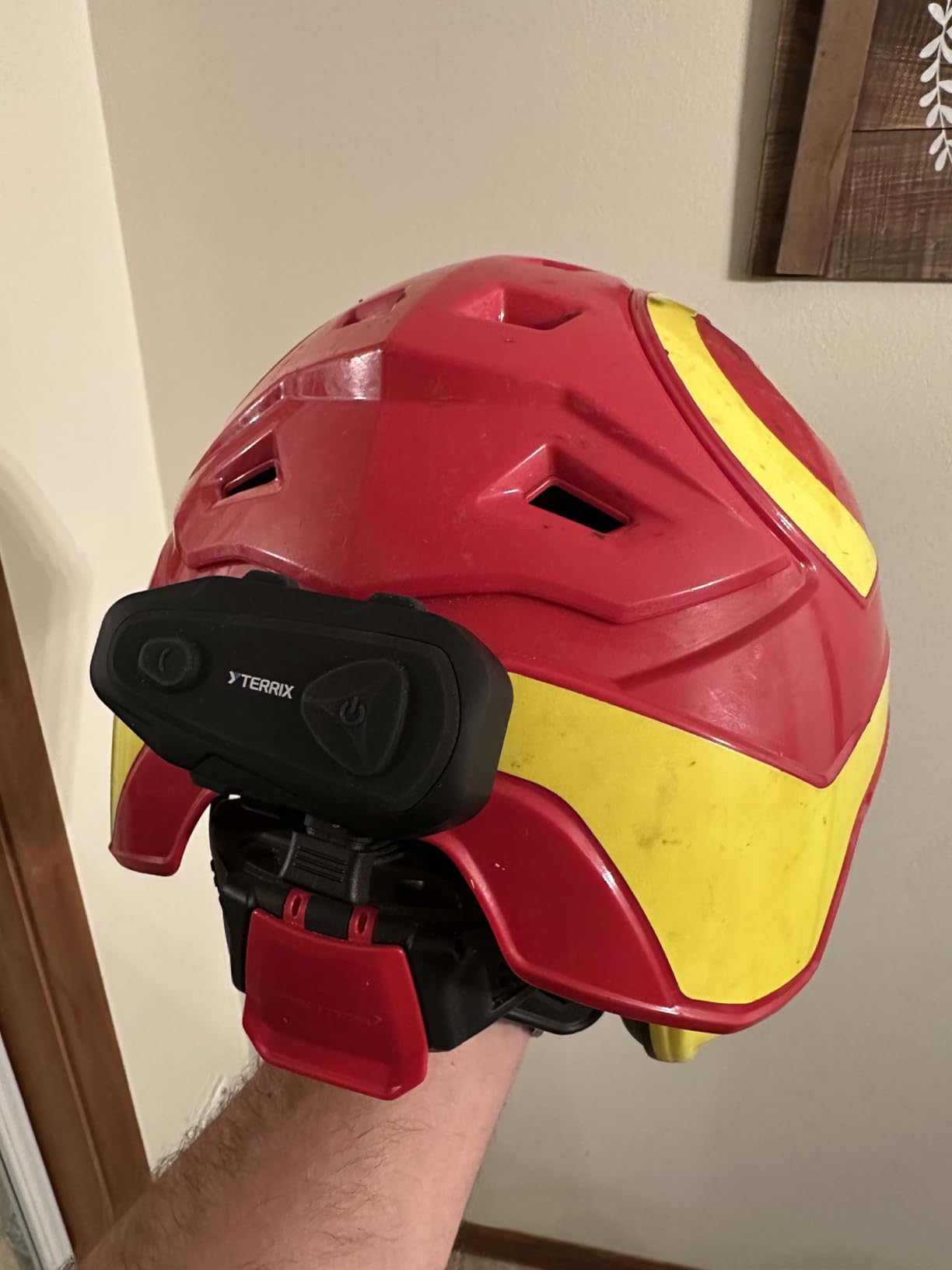 Q4 Motorcycle Bluetooth Headset with DSP Noise Canceling for Helmet | 2-Way Intercom Communication System, Dual Qualcomm Chip, Hands-Free Music/Call, 30H battery, 1500m range, IP65 customer photo 2