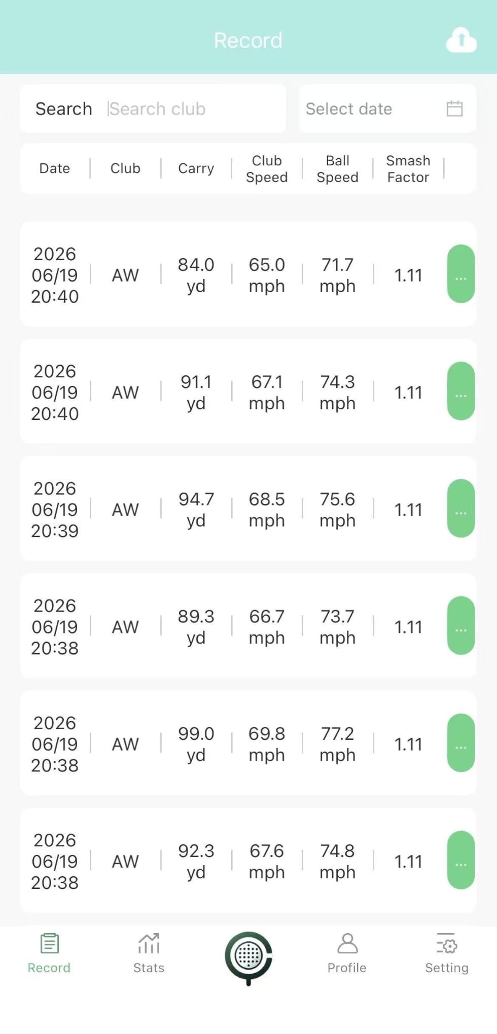 Golf Launch Monitor & Portable Swing Analyzer with 13 Metrics customer photo 1