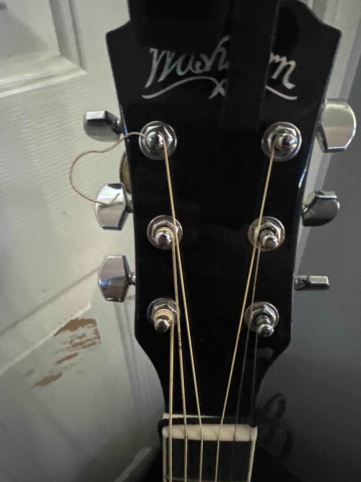 Washburn WA90CE Acoustic-Electric Guitar Kit Tobacco Burst customer photo 1