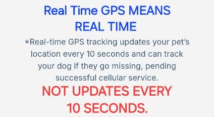 petivity Purina Dog GPS Tracker Collar, Activity and Real Time Tracking | Find your dog faster with live GPS tracking, activity insights, and up to 30-day battery life customer photo 2