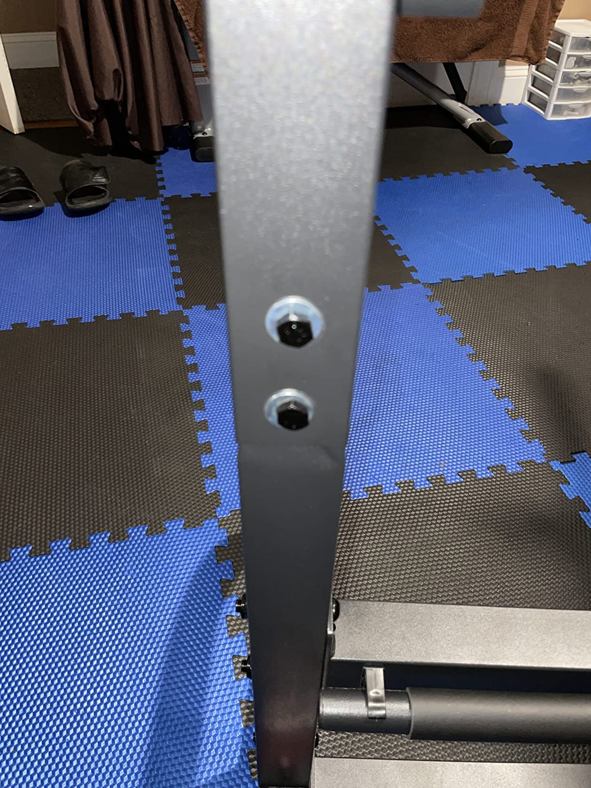 BARWING Pull Up Bar Station, Power Tower, Dip Station with 3D Backrest, Multi-Function Strength Training Stand Rack, Adjustable Height Dip Bar for Home Gym Workout Stand Fitness Exercise Equipment customer photo 2