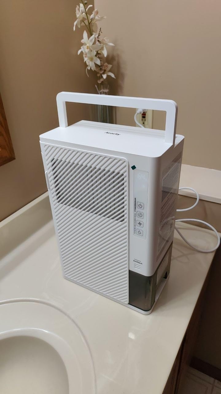 AEOCKY 2000 Sq.Ft Rotary Desiccant Dehumidifier, Humidistat, Never Frost customer photo 2