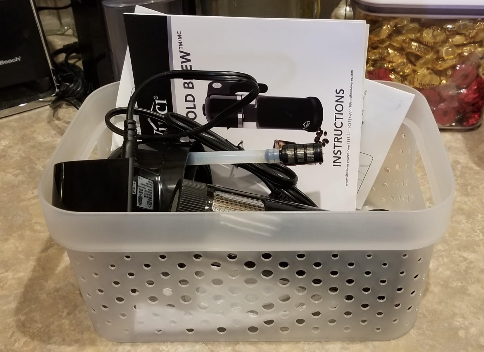 VINCI Express Electric Cold Brew Coffee Maker, 10-Minute Fast Brewer (68oz) customer photo 1