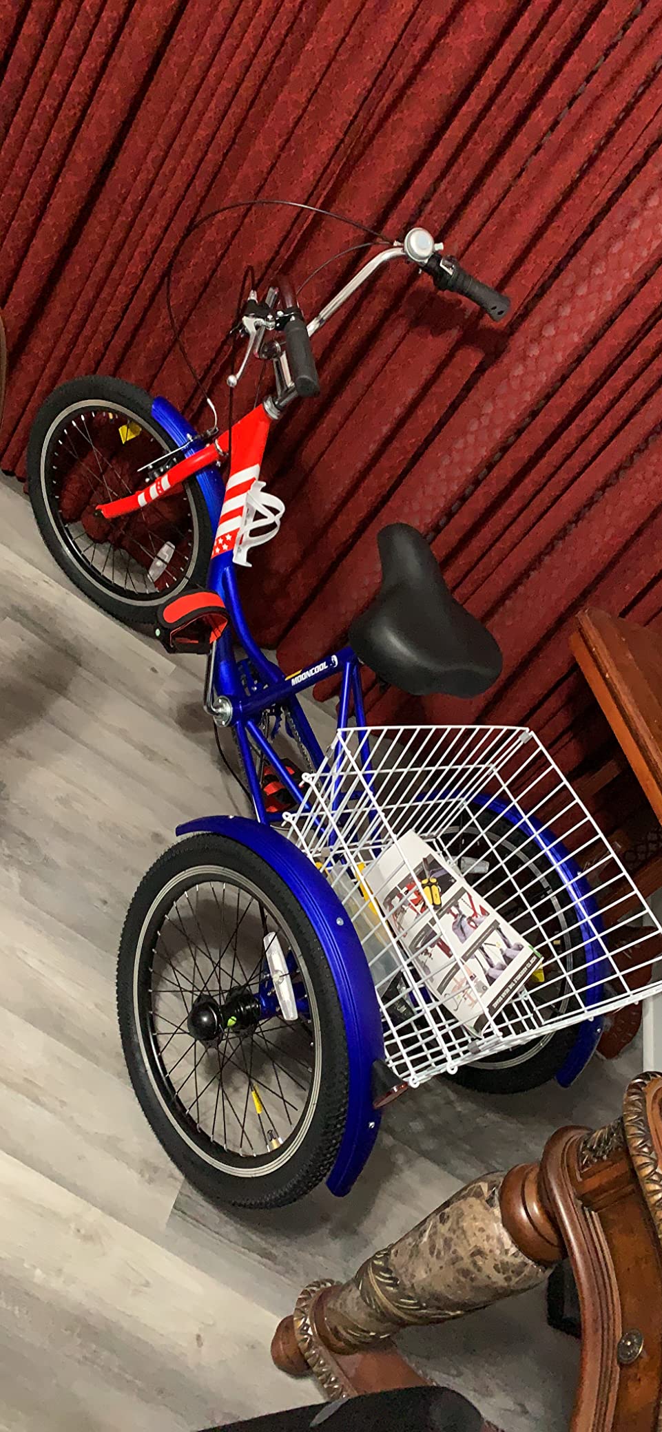 Adult Tricycle, 7 Speed Adult Trike, 20/24/26 inch 3 Wheel Bike with Basket customer photo 1