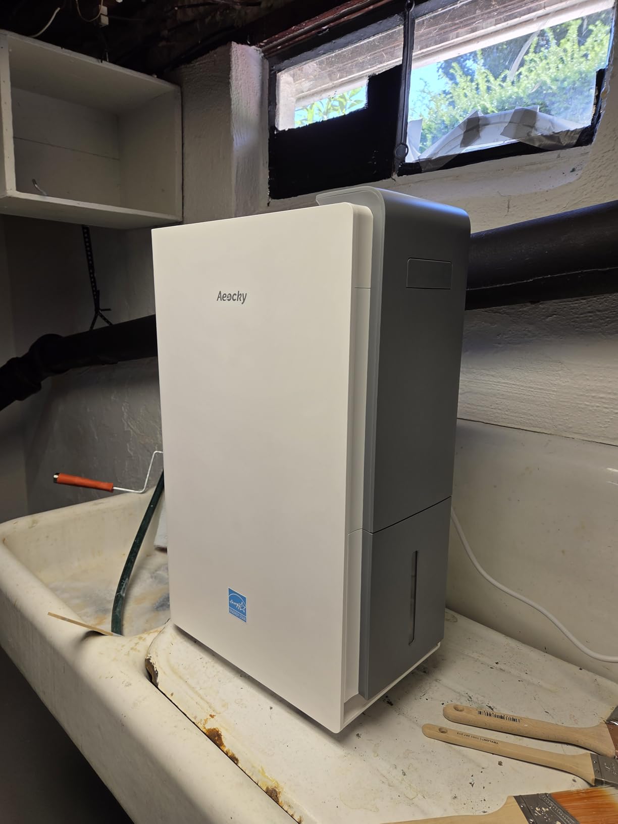 AEOCKY Dehumidifier with Pump Up to 16.5ft Energy Star Most Efficient 2025 customer photo 2