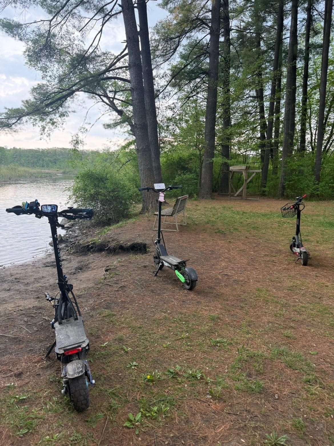 JUNLING Electric Scooter, 3600W/4000W Dual Motor, 45/50 Mph Top Speed, 50/55 Miles Max Range, 18.2AH/36AH Battery, Dual Suspension Hydraulic Braking System customer photo 2