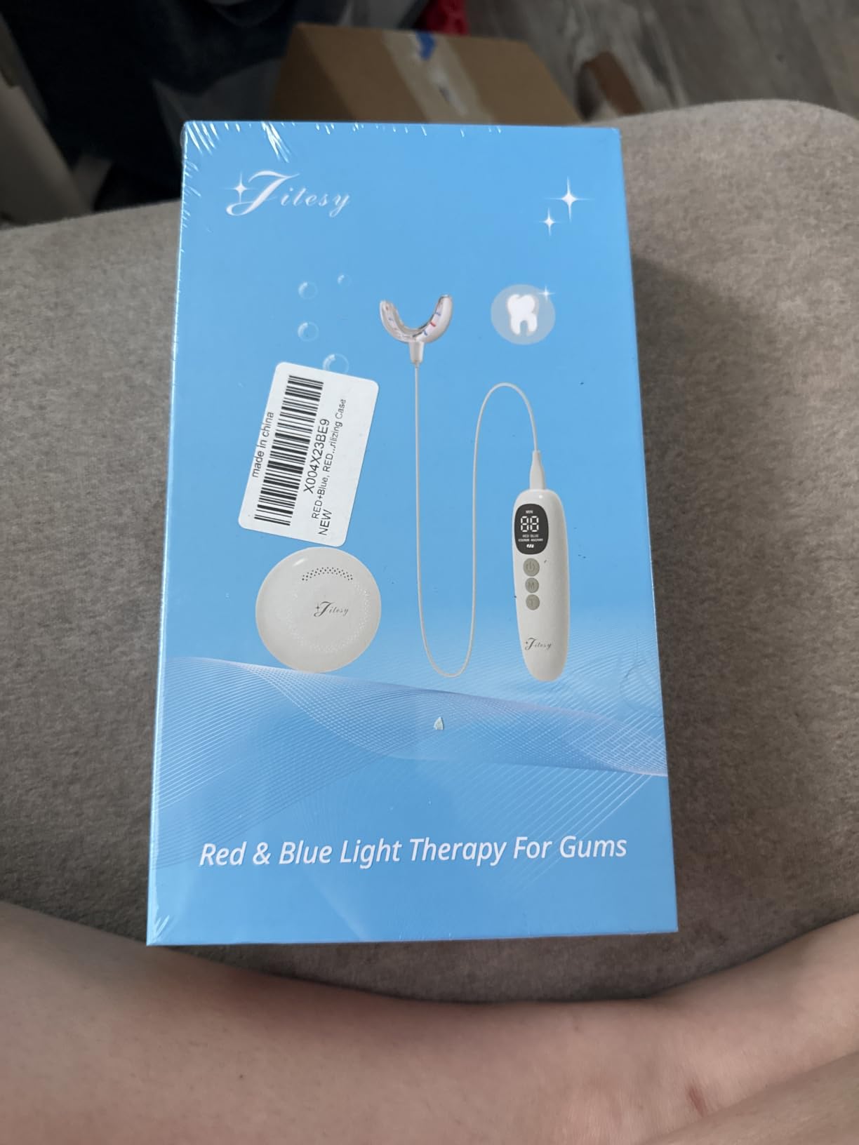Red Light Therapy for Gums, KTS Oral Care Light with Smart Controller, Red & Blue LED for Gum Health, Toothache Relief, Repair Bleeding Sensitive Gums, Detachable Mouthpiece for Easy Cleaning customer photo 2