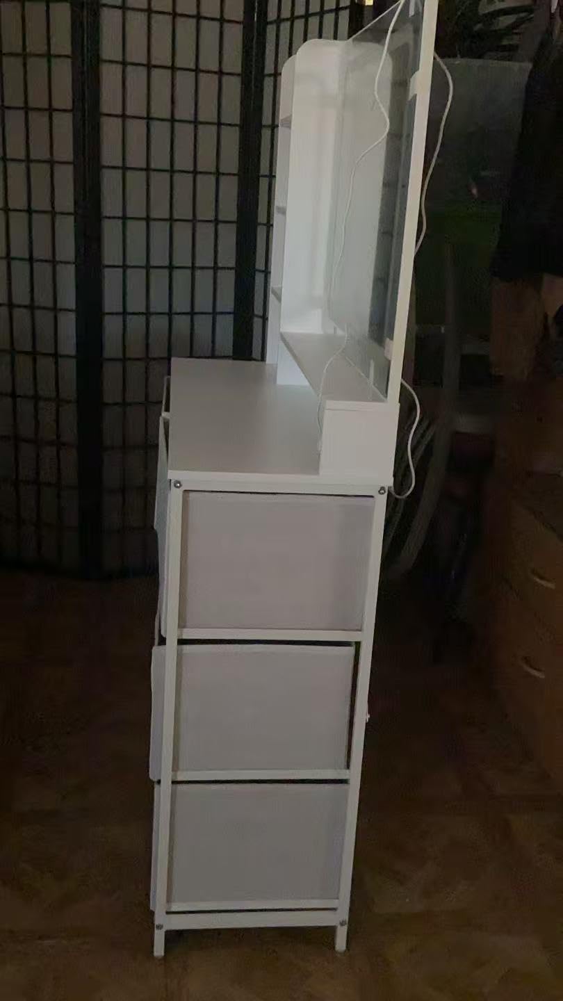 9 Drawers Dresser with LED Mirror for Bedroom, 59