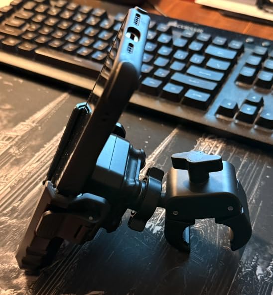 OMOTON BK01 Anti-Vibration Bike Phone Mount, Quick Lock for Riders customer photo 2
