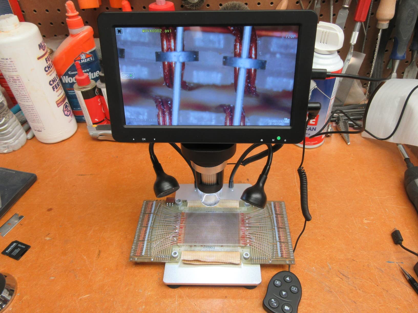 Elikliv Coin Microscope with Weighing Scale, Digital Magnifier 8+2 Lights customer photo 1