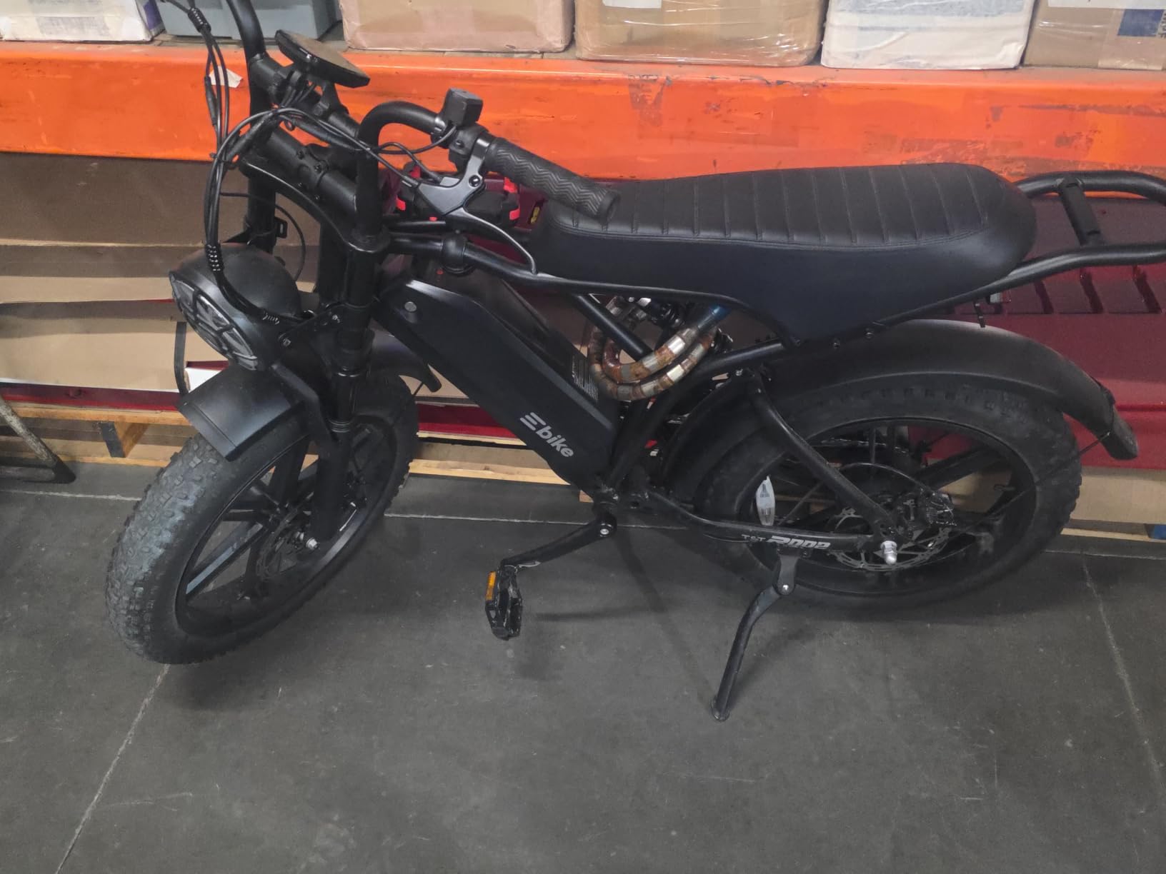 TST Electric Bike for Adults, 48V 15Ah Battery, 1500W Peak Motor, Fat Tire | Dual Suspension, 7-speed Gears, 3 Working Modes, Powerful, LCD Display, Suitable for Commuters and Beginner Cyclists customer photo 1