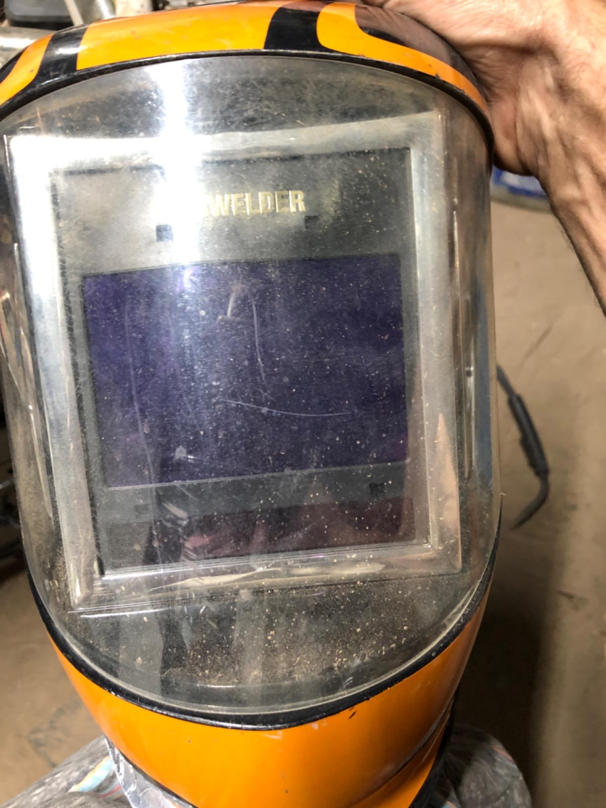 YESWELDER True Color Welding Helmet, Smart LCD Auto Shade customer photo 1