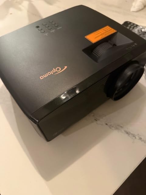 Optoma UHZ36 4K UHD Laser HDR Home Theater Projector - Black customer photo 1