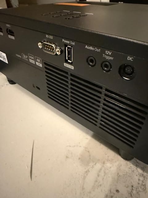 Optoma UHZ36 4K UHD Laser HDR Home Theater Projector - Black customer photo 2