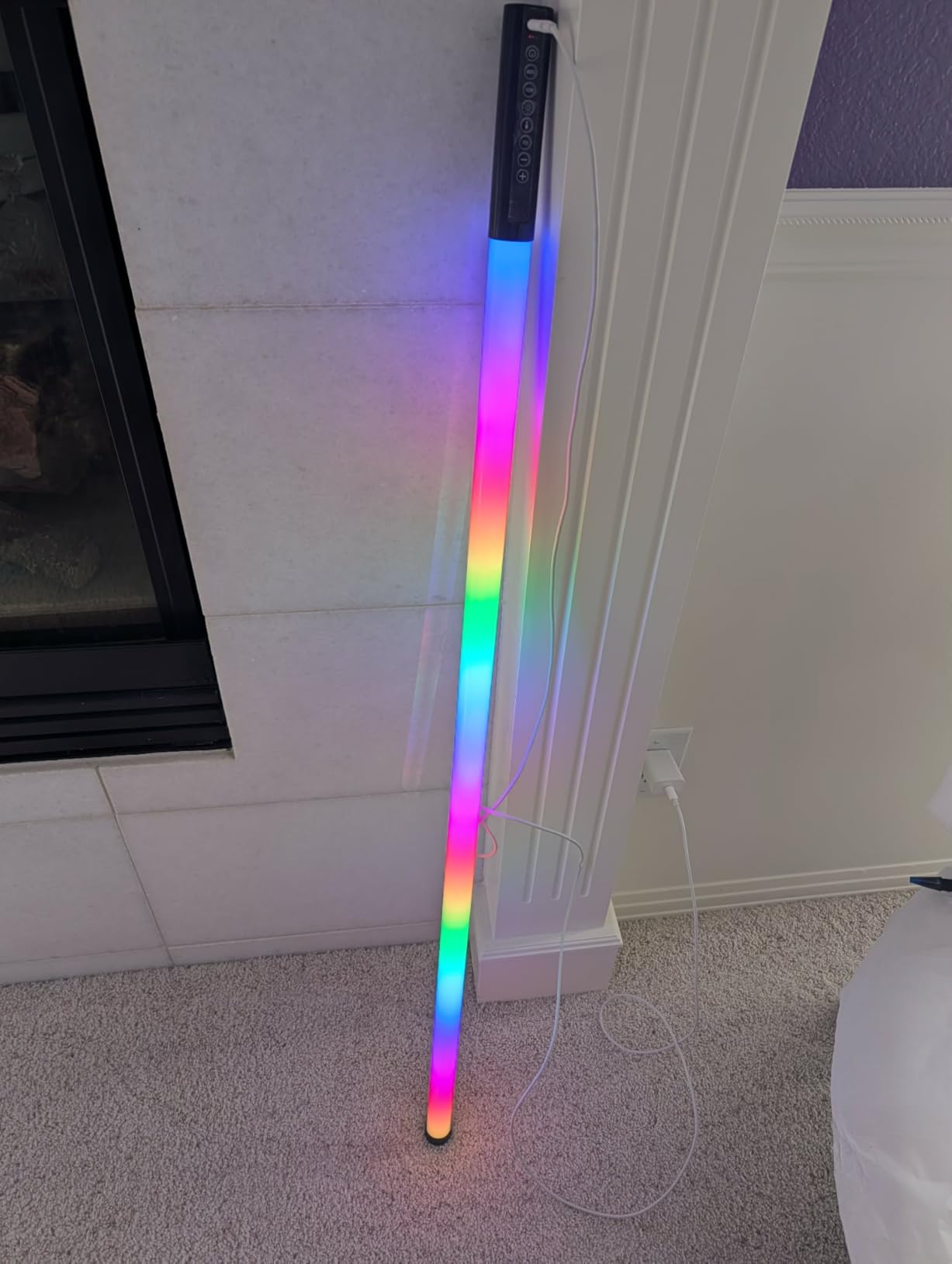 4Pack TL-130Pro RGB LED Tube Lights 4ft Stand with Case 5000mAh Battery Powered APP Control Music Sync 500+ Effects dj Lights Stick for Parties Studio Photography Wedding Booth Stage Lighting customer photo 1