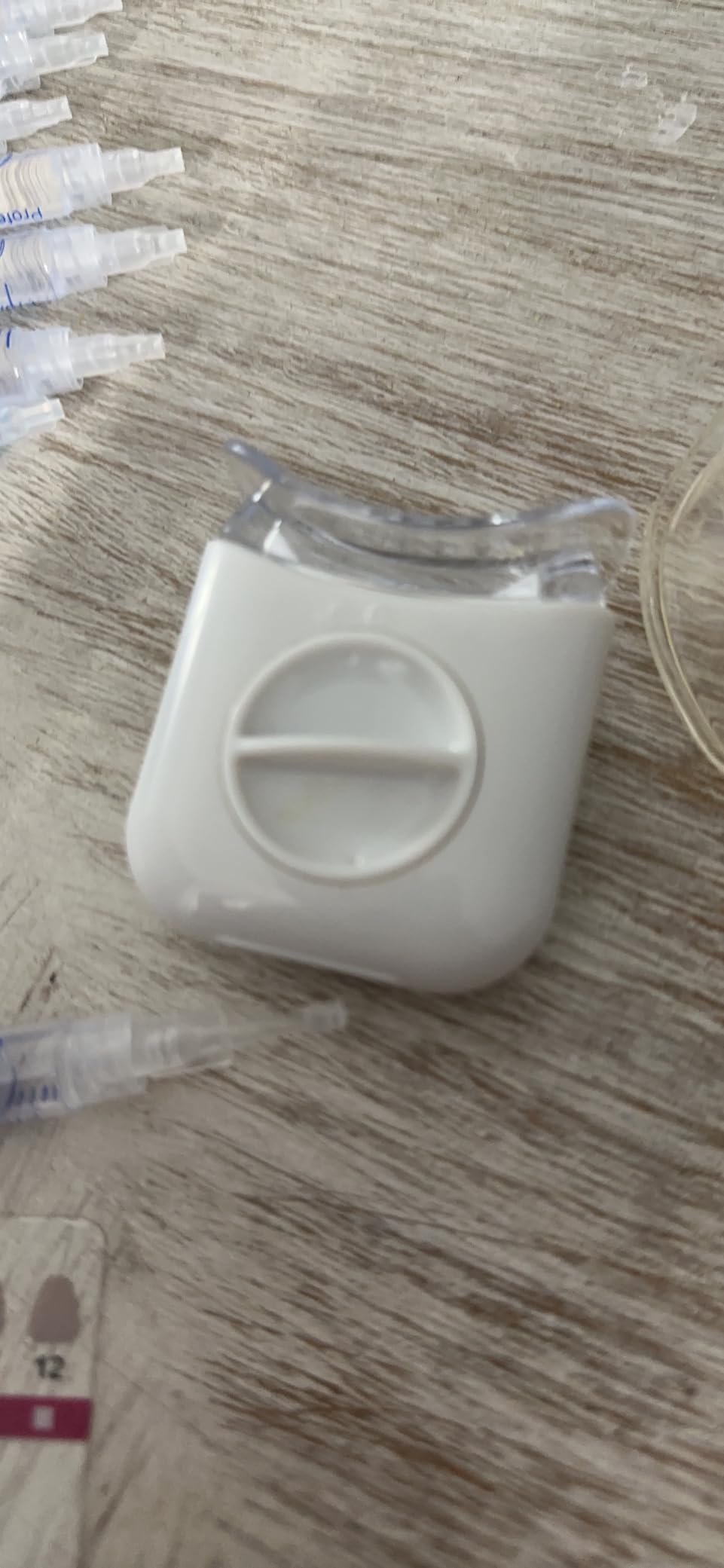 Teeth Whitening Kit with LED Light Tray for Sensitive Teeth, 5 Tooth Whitening Pen Gel Pain Free and Enamel Safe, Teeth Whitener at Home Up to 1-9 Shades Whiter in 1-2 Weeks customer photo 1
