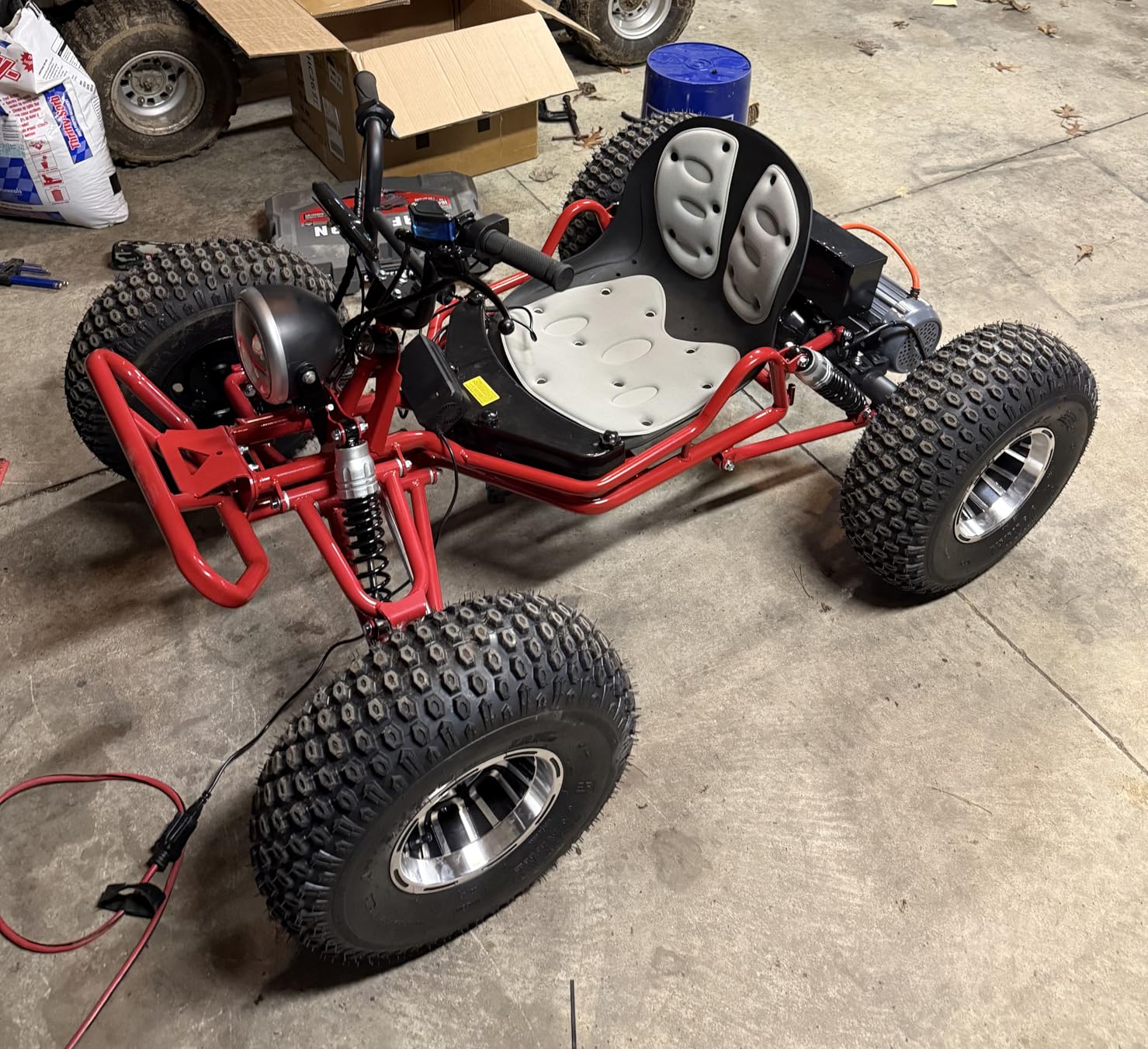 48V 20Ah Electric Off-Road Go Kart for Adults & Teens (Black) customer photo 1