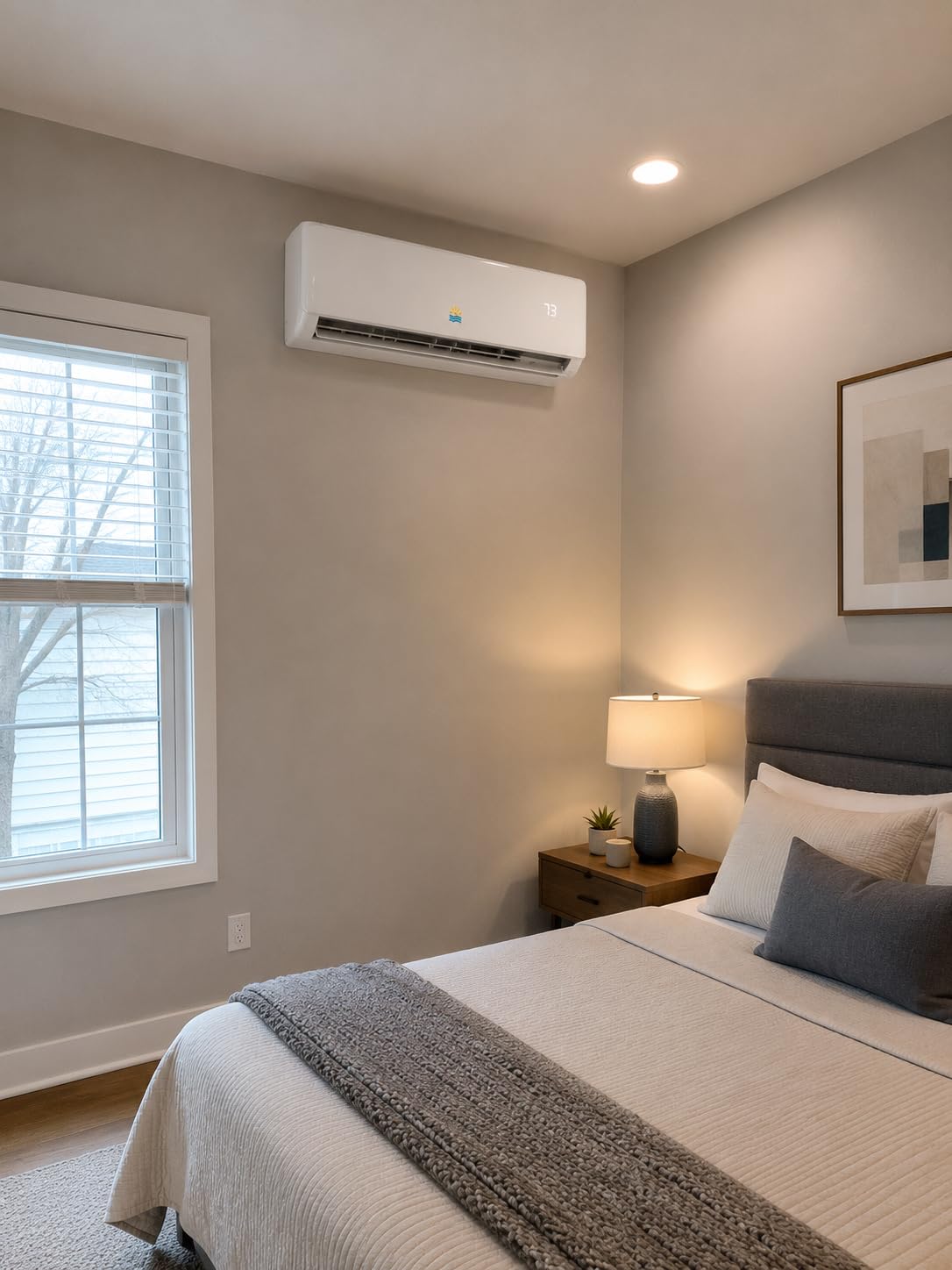 Rellytech Mini Split AC/Heating System 12000 BTU Heat Pump, 20 SEER2 115V customer photo 1