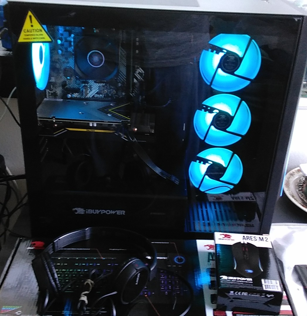 iBUYPOWER Element Gaming PC Desktop Computer Intel Core i7 14700F CPU, NVIDIA GeForce RTX 5070 12GB GPU, 32GB DDR5 RAM, 1TB NVMe SSD, Windows 11 Home, Gamer Keyboard and Mouse - EBI7N5704 customer photo 2