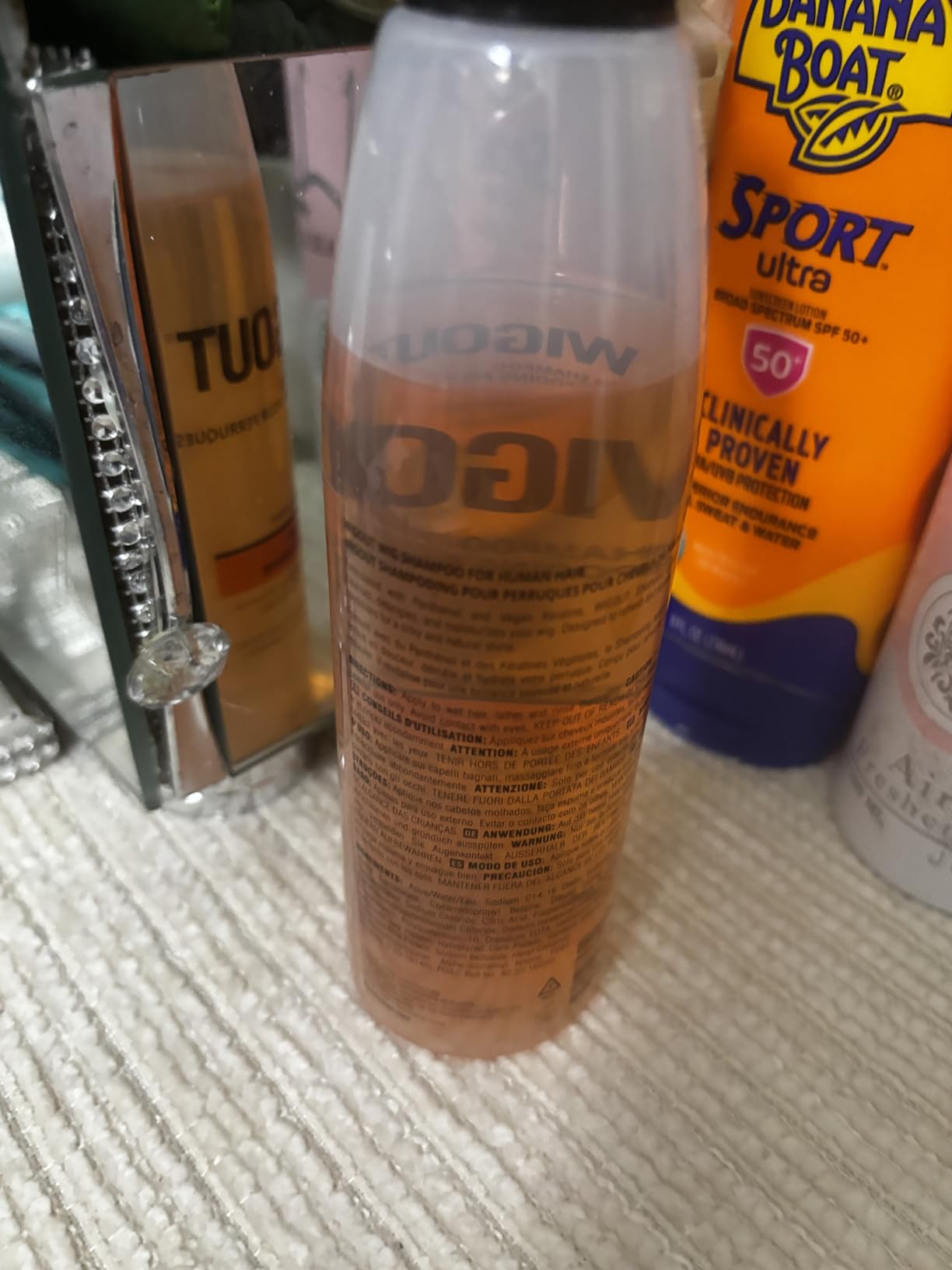 Style Factor WIGOUT Wig Shampoo for Human Hair - pH Balanced Moisturizing & Gentle Cleanse, Protective Care, Detangling, Frizz Free, Soft and Silky Shine Contains Vegan Keratin, 6.8 Fl Oz customer photo 2
