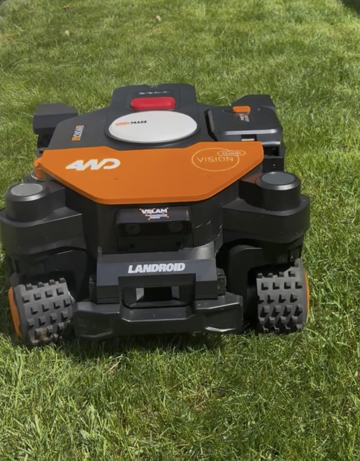 WORX Robot Lawn Mower 4WD for 1/2 Acre, No Perimeter Wire, WR342 customer photo 2