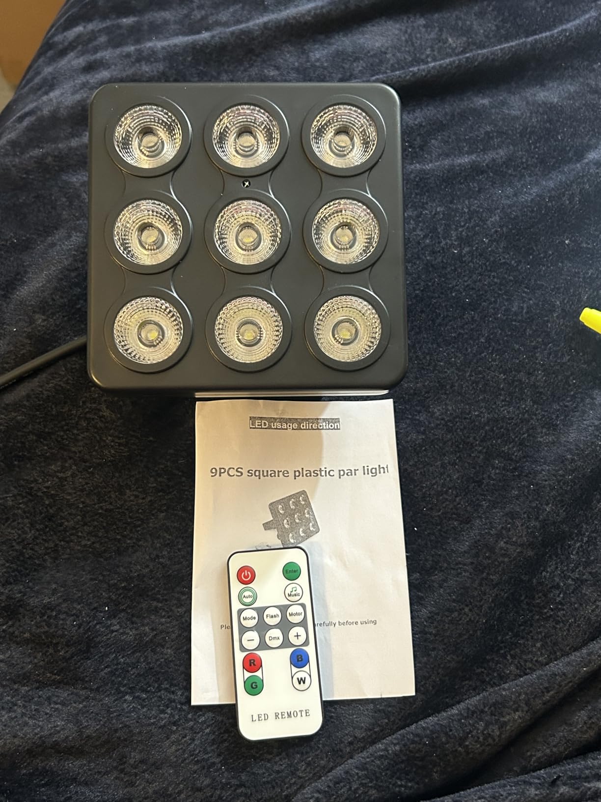 12x16W Wireless Par Light, Rechargeable RGBWA+UV Stage Lights | APP DIY Color, 8Hr Battery Powered, Remote/Sound Activated/DMX512 Control, Multi Modes Uplights for Events, DJ Shows, Parties customer photo 2