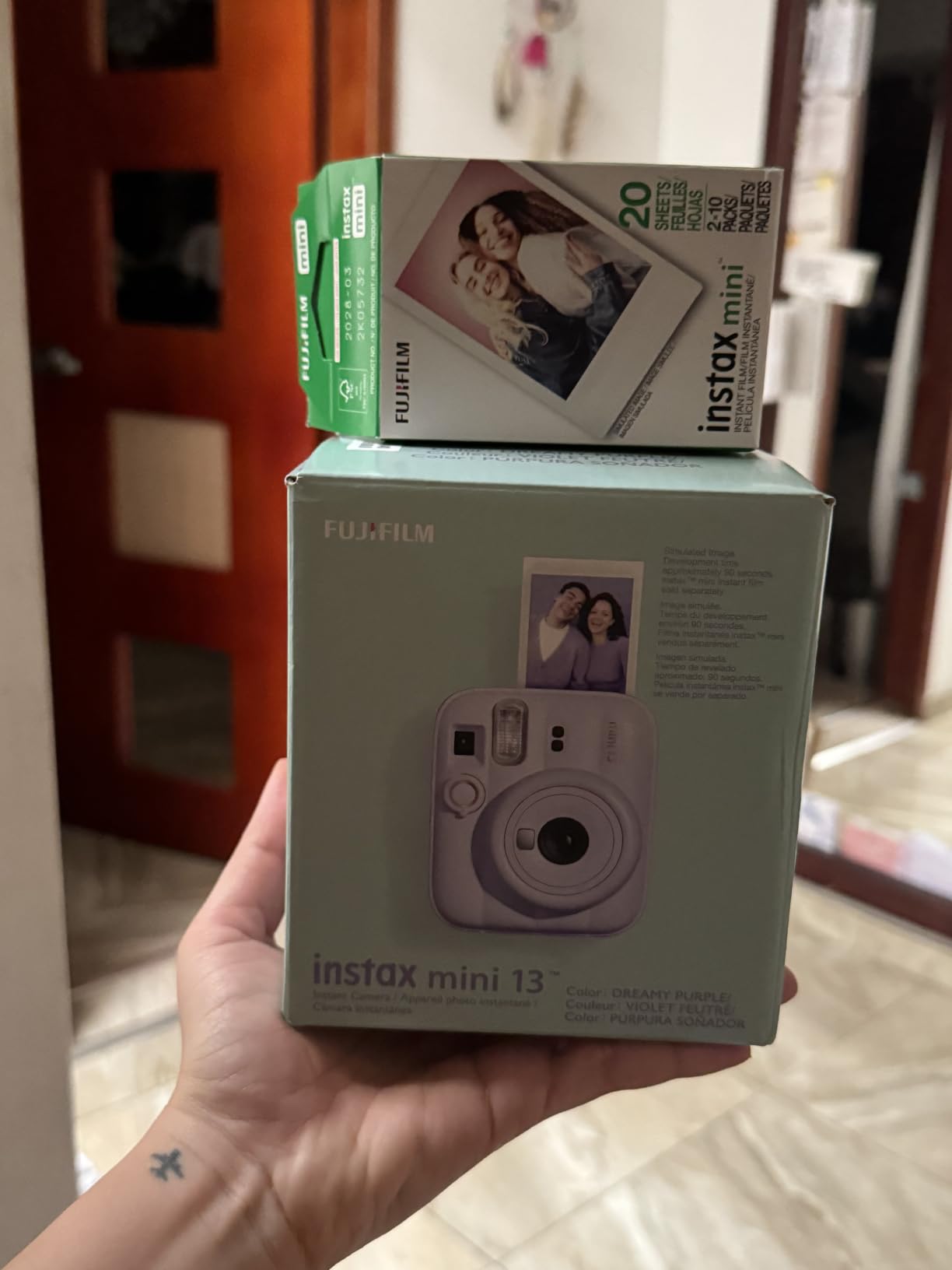 FUJIFILM instax mini 13 Instant Film Camera - Clay White customer photo 1
