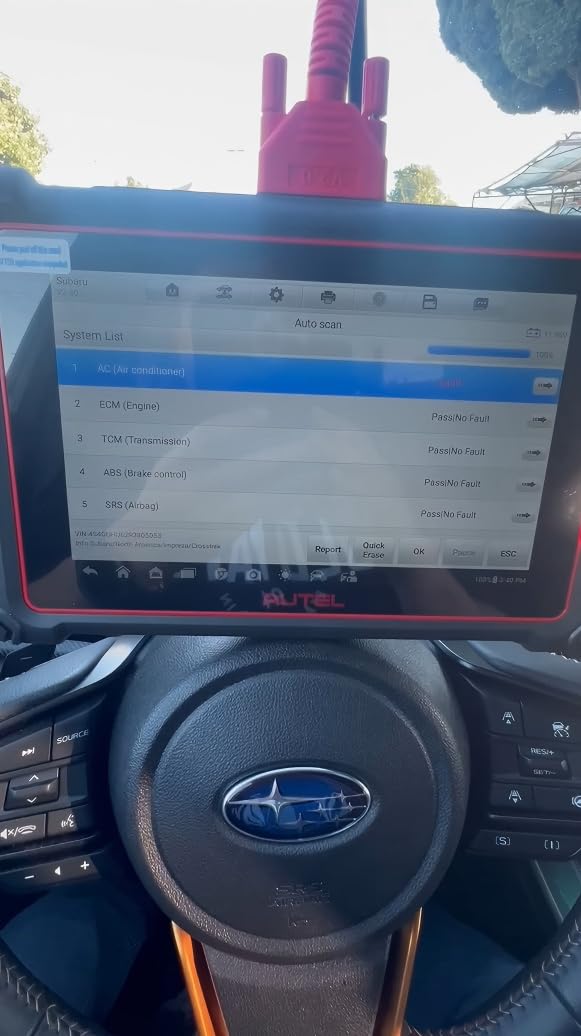 Autel Scanner MP900, Bidirectional Scan Tool with ECU Coding, CAN FD & DoIP | All Systems Diagnostic, 40+ Services, 3000+ Active Tests, Same as MS906MAX MS906 PRO, Upgrade of MK808S MK900 MX900 MP808S customer photo 1