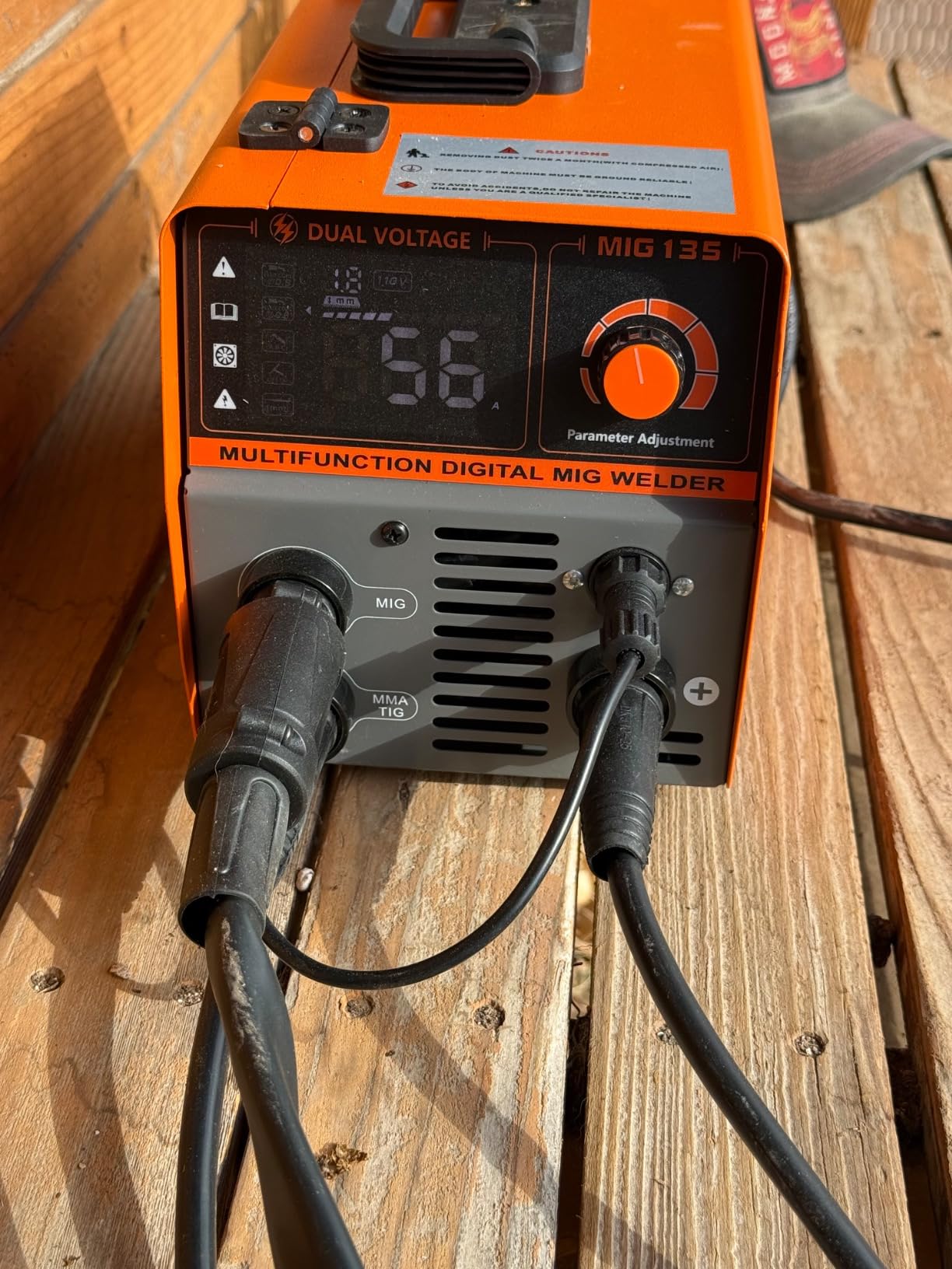 FEIFANKE 250A Aluminum MIG Welder 110V/220V, 6 In 1 Flux Core MIG Welder customer photo 1