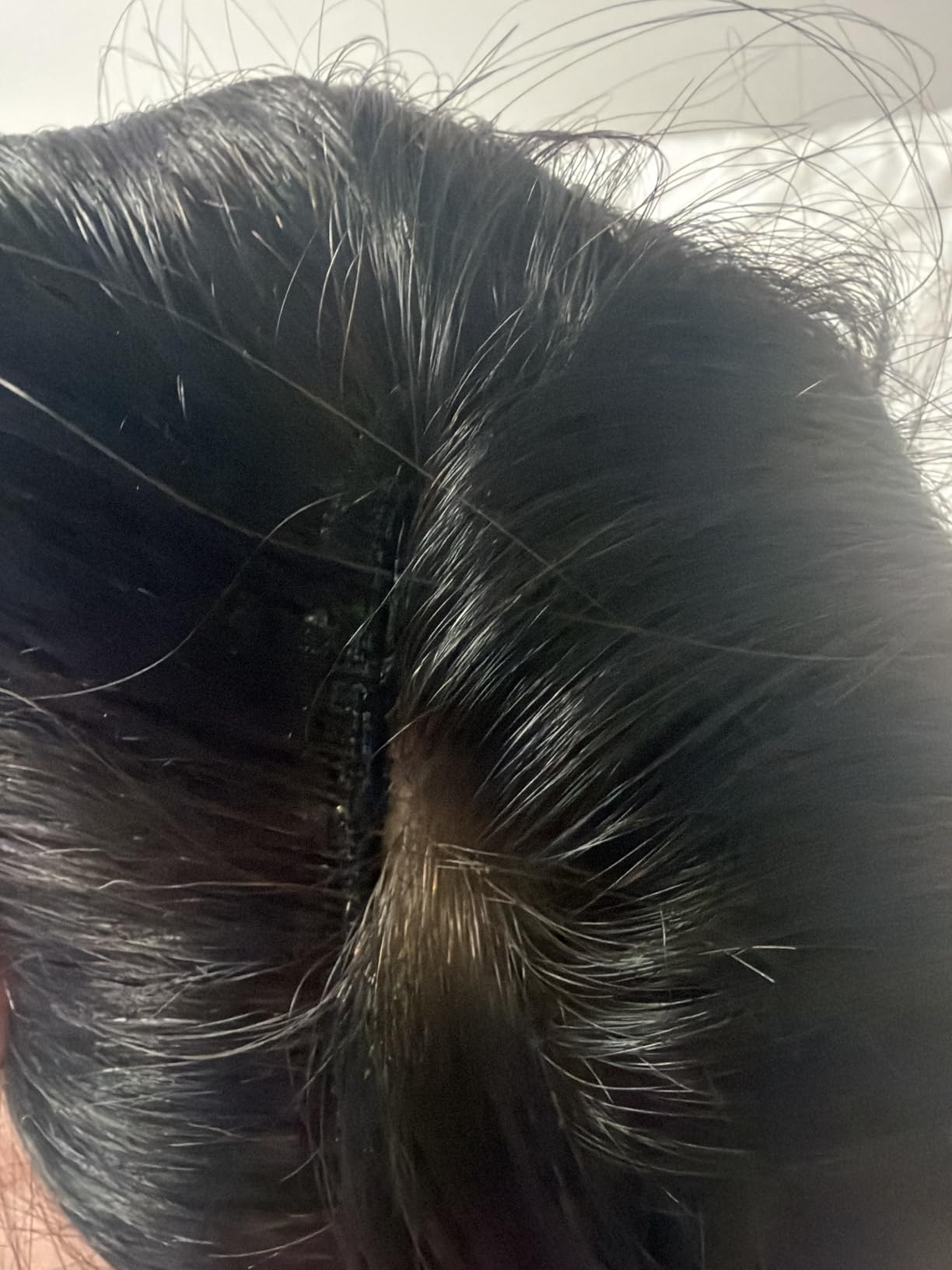 Aimeolyn Hair Toppers for Women, Hair Toppers for Women Real Human Hairs No Bangs Top Hairs Extensions/Pieces for Thinning Hair Wig 14inch customer photo 2