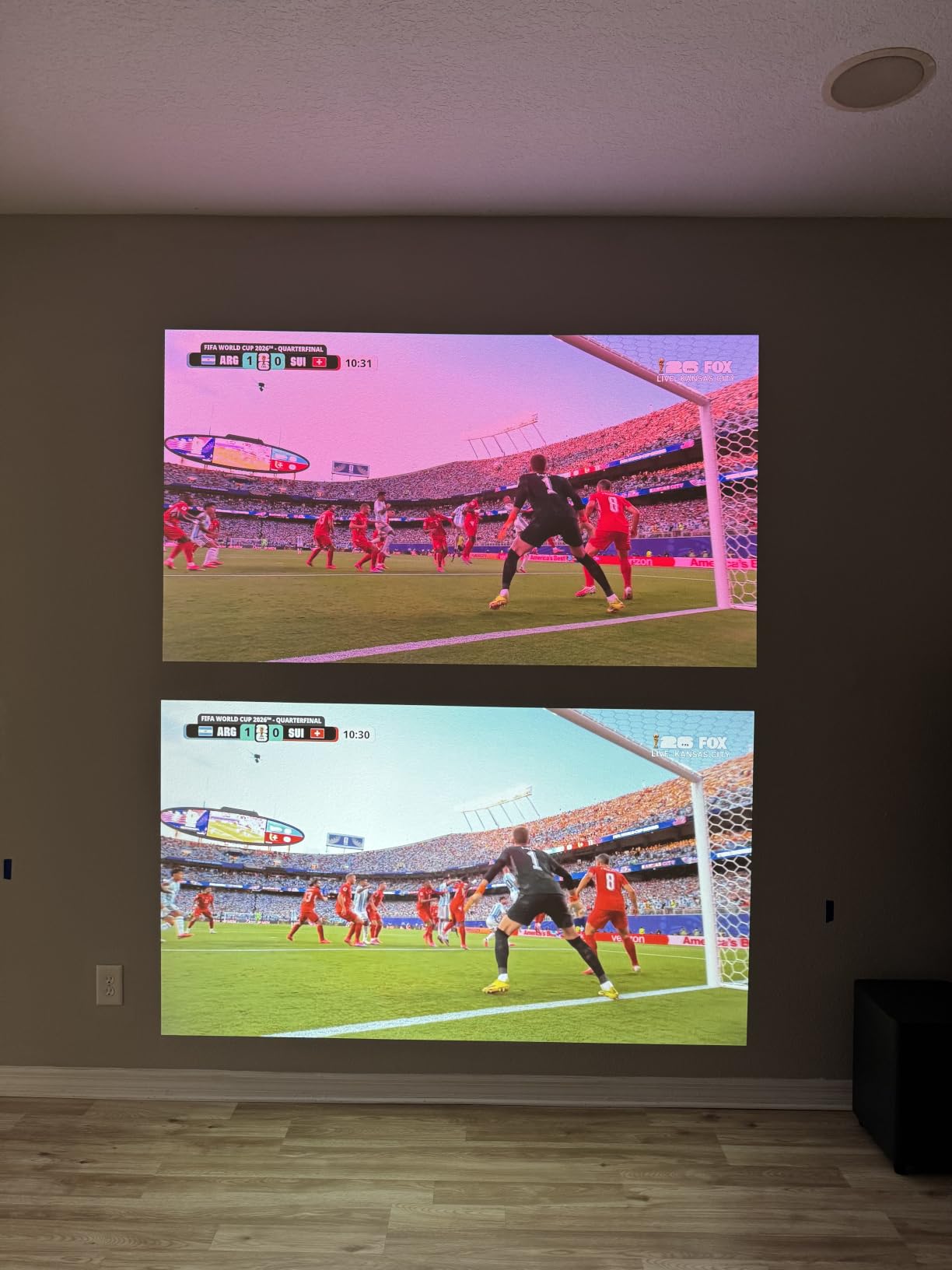 JMGO N1S 4K Upgrade Triple Laser Projector, 1700 ISO Lumens, Google TV | Gimbal Auto Focus, Google TV & Netflix, 110% BT.2020, HDR10, Wi-Fi 6, Dolby Audio, 3D Support, 200